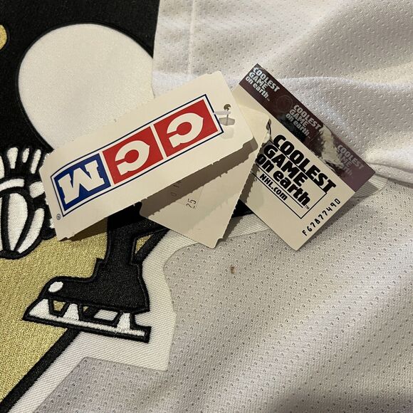 CCM Pittsburgh Penguins Center Ice Jersey Air-Knit Bud Light Hockey Jersey XL - Picture 6 of 7